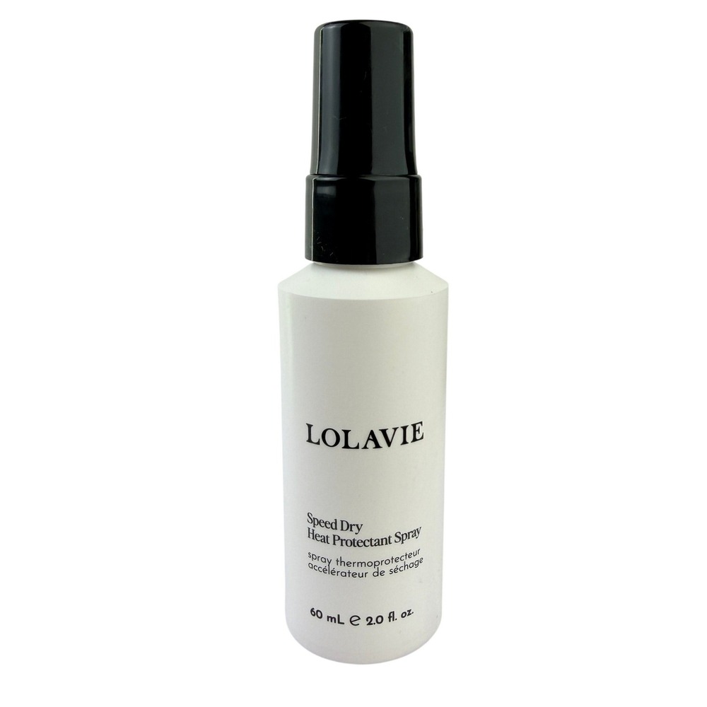 LolaVie Speed Dry Heat Protectant Spray 2.0 fl oz 60ml Vegan Silicone Free New